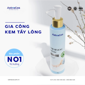 Gia công kem tẩy lông chất lượng, uy tín tại AstraCos