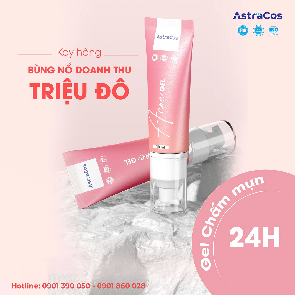 Gia công sản phẩm mụn - Gel chấm mụn 