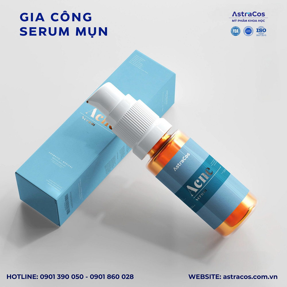 Gia công sản phẩm mụn - Serum mụn