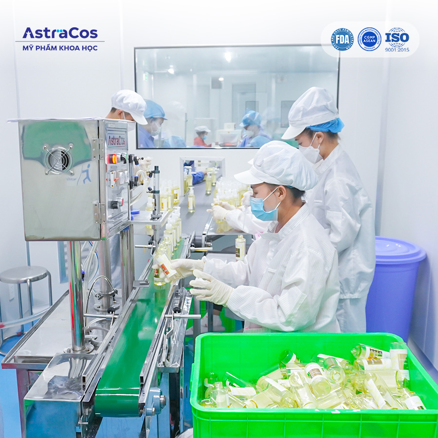 Dịch vụ sản xuất mỹ phẩm trọn gói AstraCos