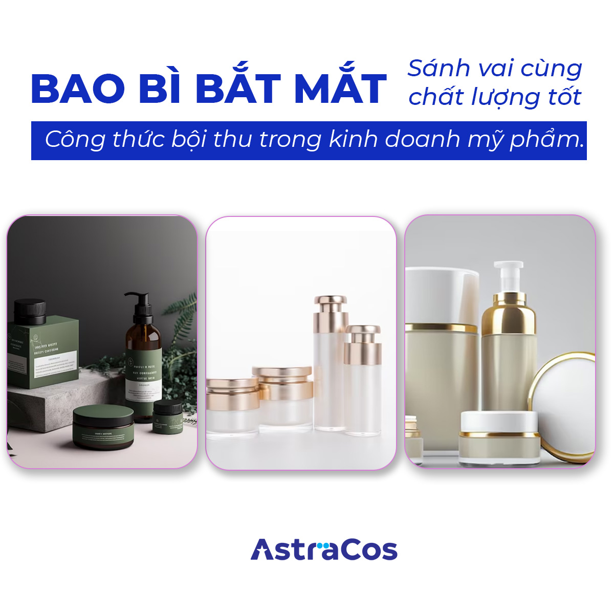 Xu hướng bao bì mỹ phẩm