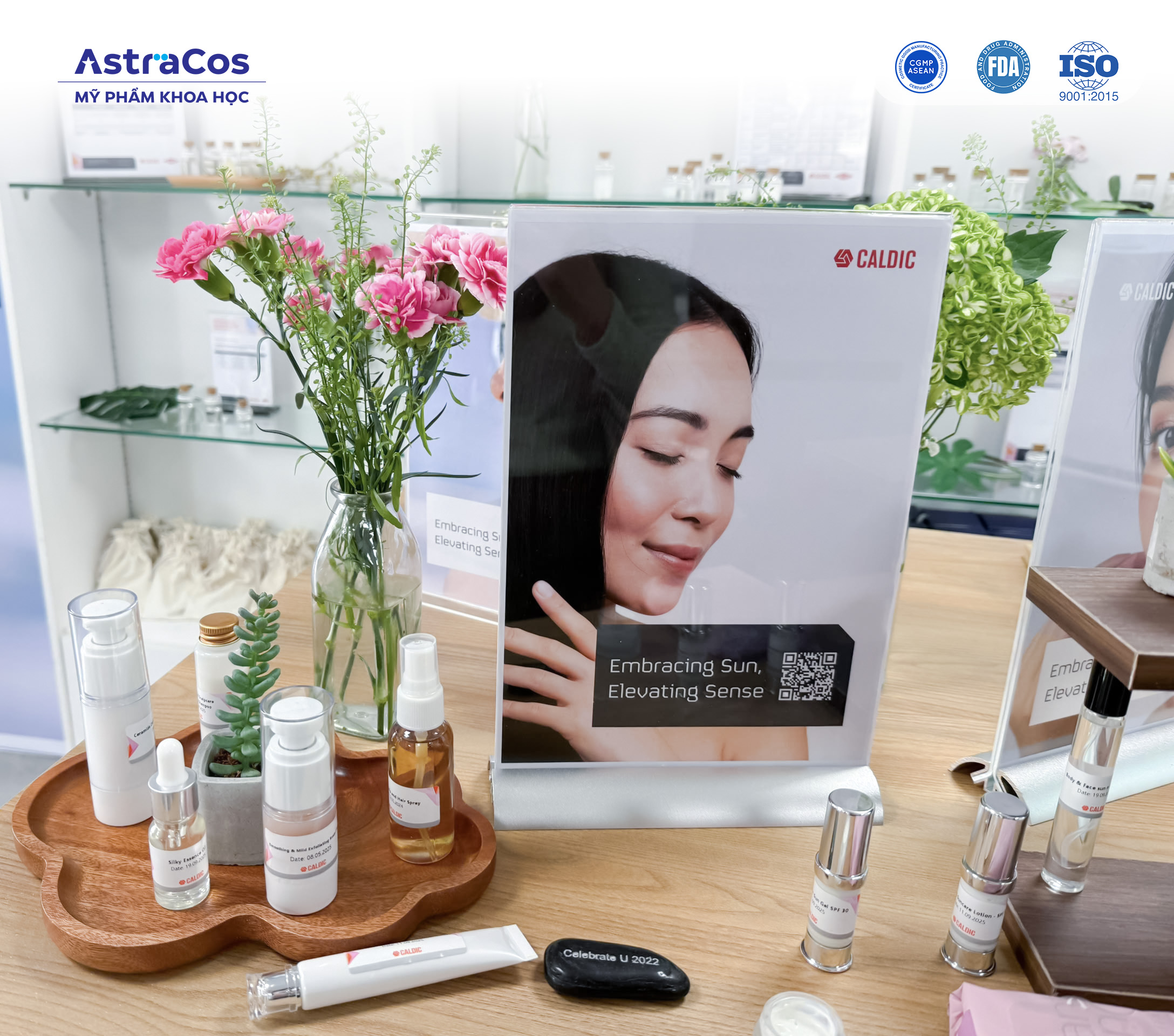 AstraCos tham dự hội thảo CALDIC về gia công kem chống nắng Dow