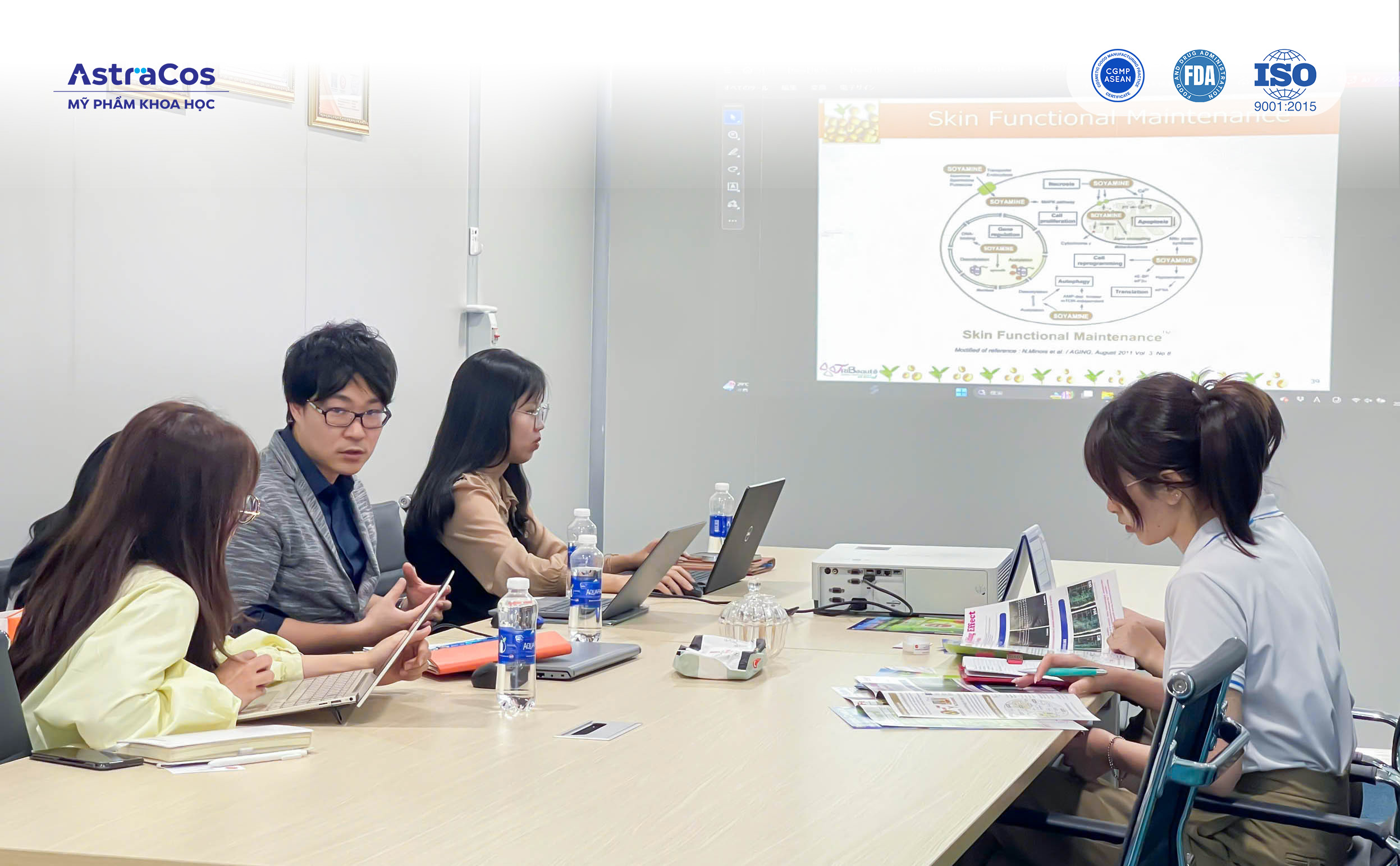 AstraCos hợp tác nguyên liệu mỹ phẩm Nhật Bản cùng Tribeaute