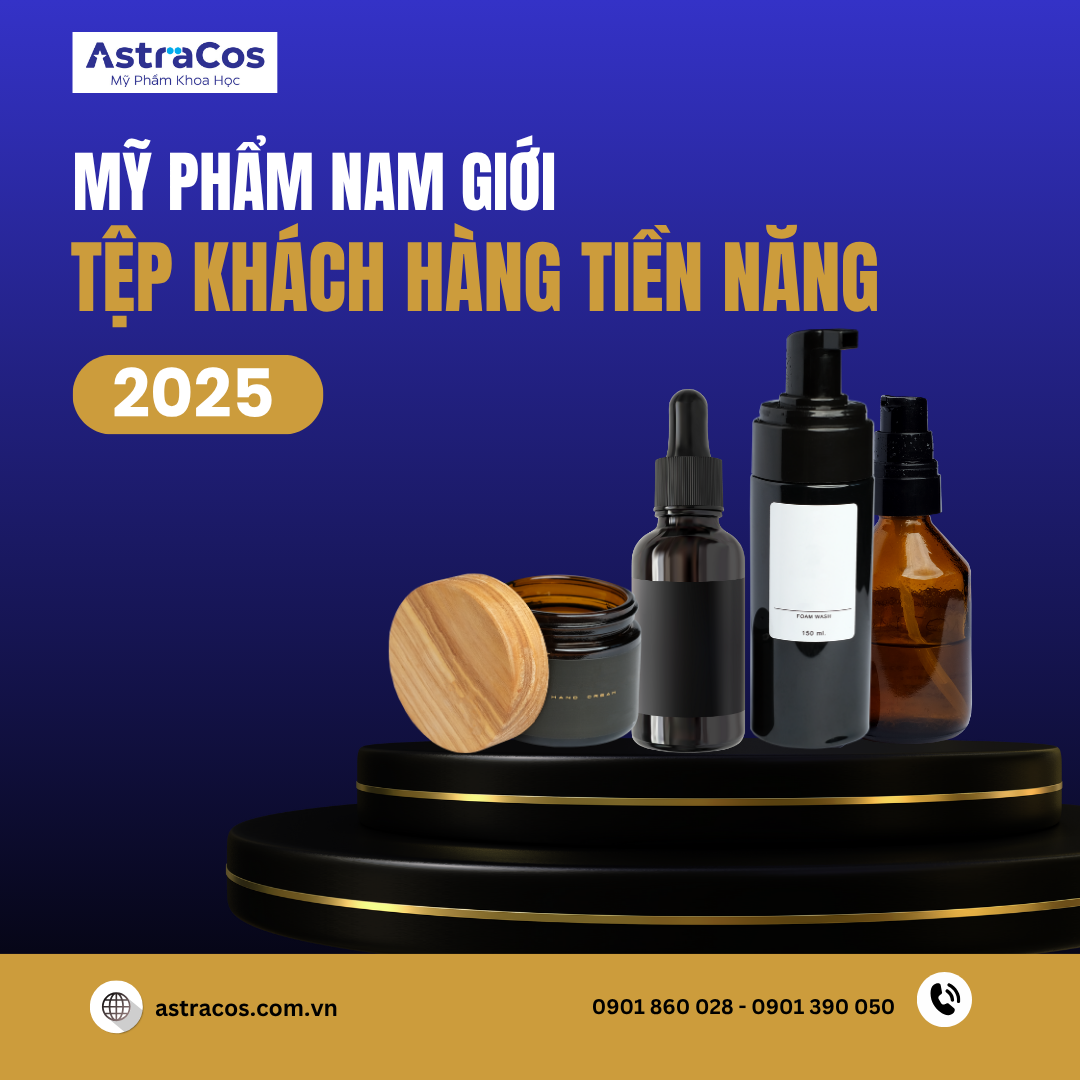 Skincare cho nam giới Việt Nam tăng trưởng mạnh