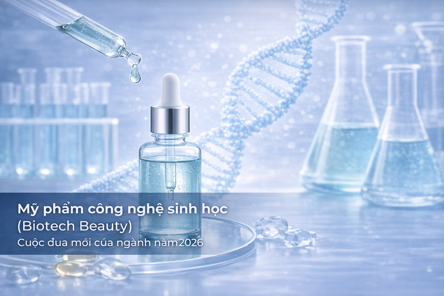 Mỹ phẩm công nghệ sinh học (Biotech Beauty) – Xu hướng 2026