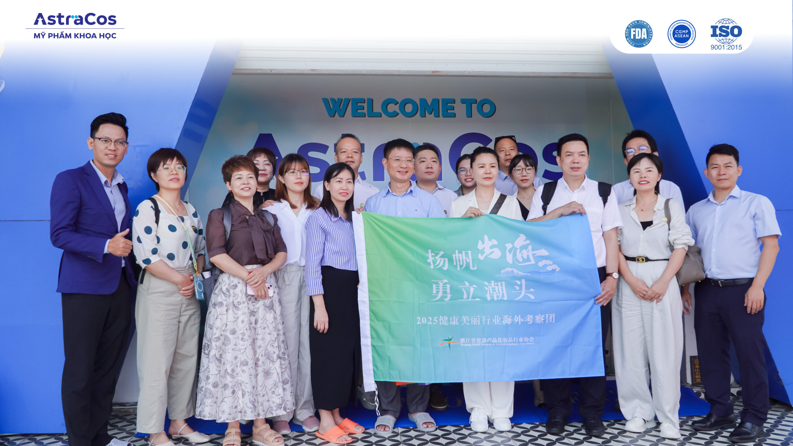 AstraCos đồng hành cùng thương hiệu gia công mỹ phẩm 2026