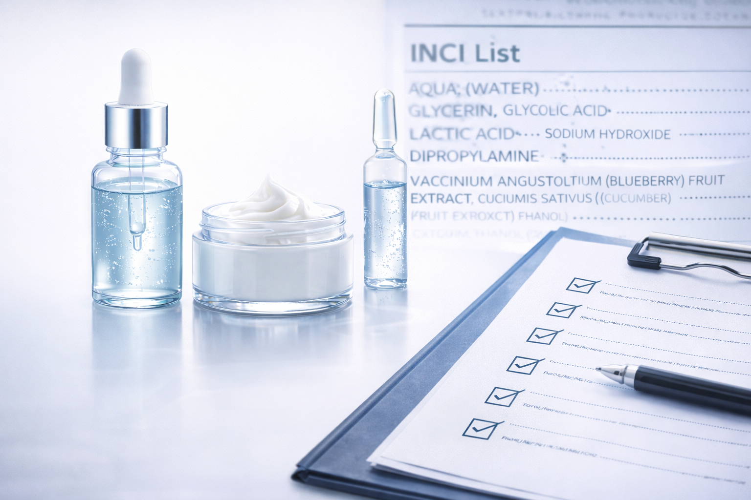 Nhãn mỹ phẩm & thành phần INCI đúng quy định