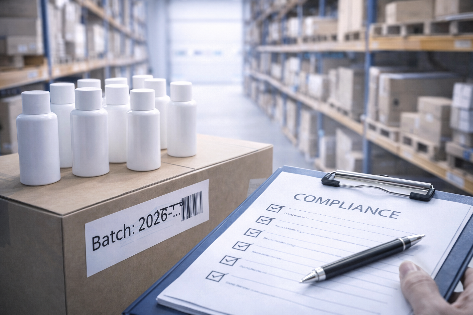 Truy xuất nguồn gốc & lưu hành sản phẩm mỹ phẩm năm 2026