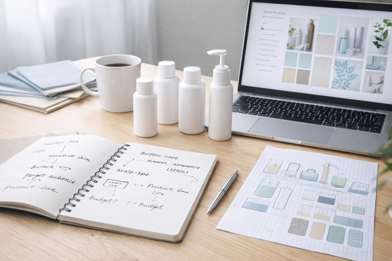 Từ ý tưởng đến thương hiệu mỹ phẩm hoàn chỉnh năm 2026: Quy trình đúng chuẩn cho người mới bắt đầu