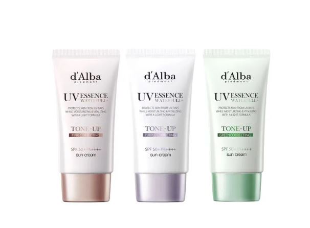 d’Alba Waterfull Tone-Up Sunscreen nâng tông tự nhiên chuẩn glass skin