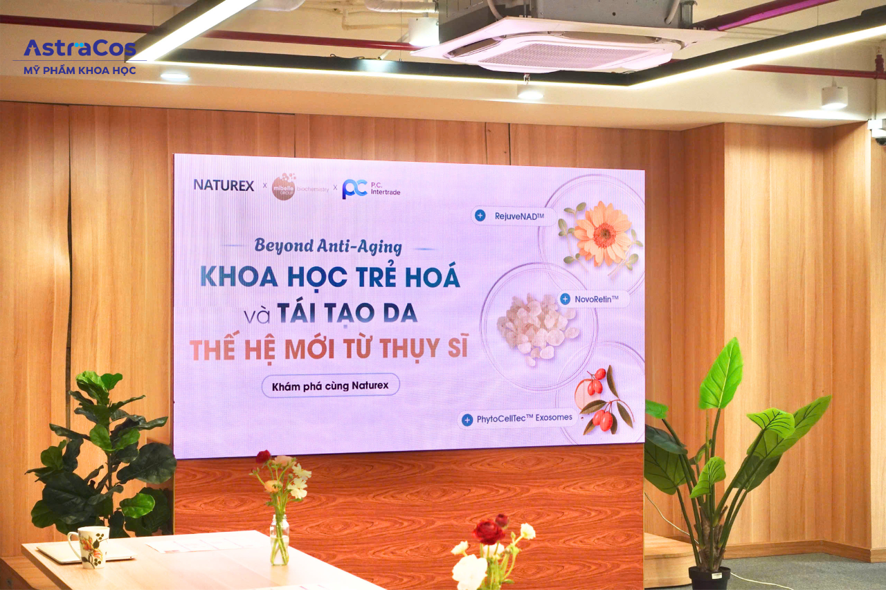 AstraCos ứng dụng xu hướng trẻ hóa da thế hệ mới vào gia công mỹ phẩm