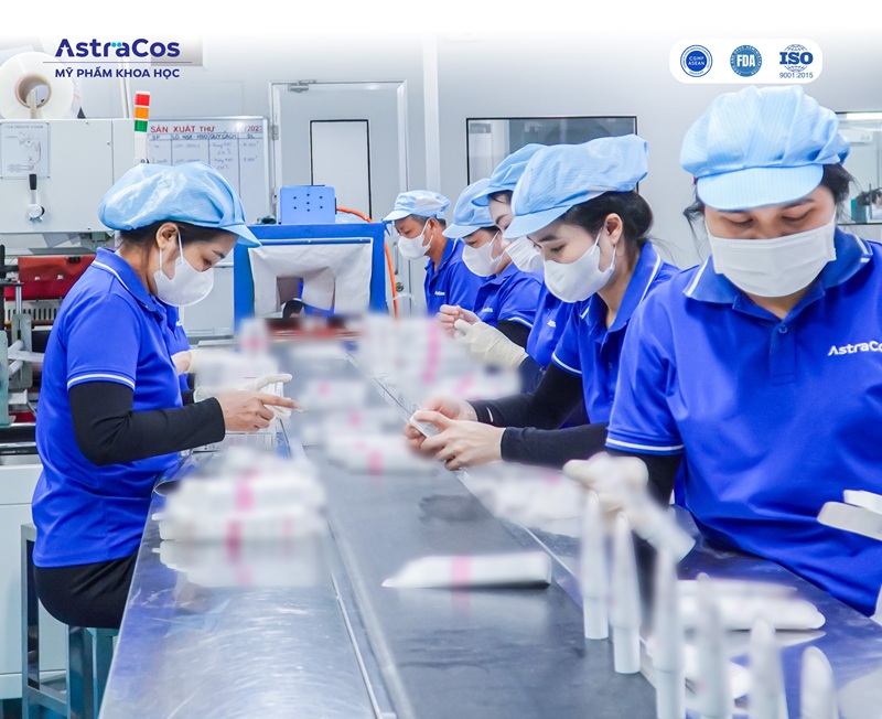 Dây chuyền sản xuất gia công kem chống nắng cao cấp đạt chuẩn CGMP