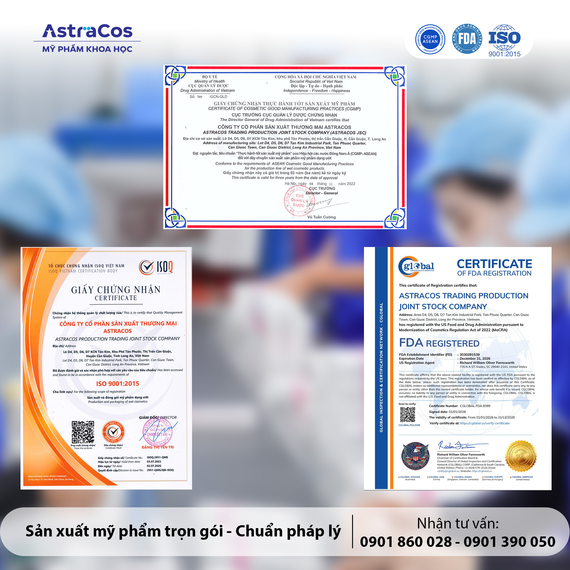 Gia công kem tẩy lông chất lượng từ nghiên cứu đến sản xuất tại AstraCos