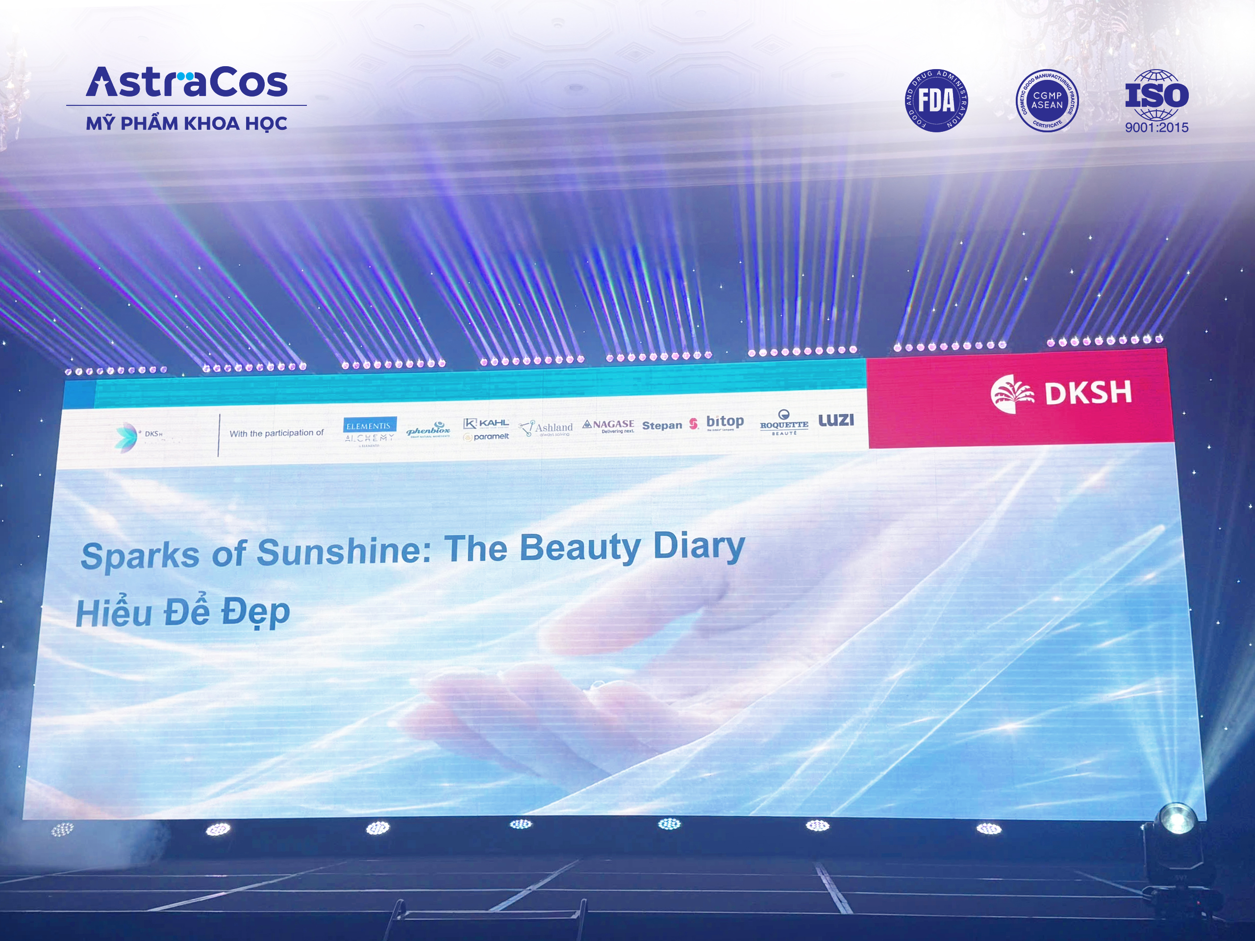 Beauty Show 2026 DKSH với chủ đề Sparks of Sunshine The Beauty Diary