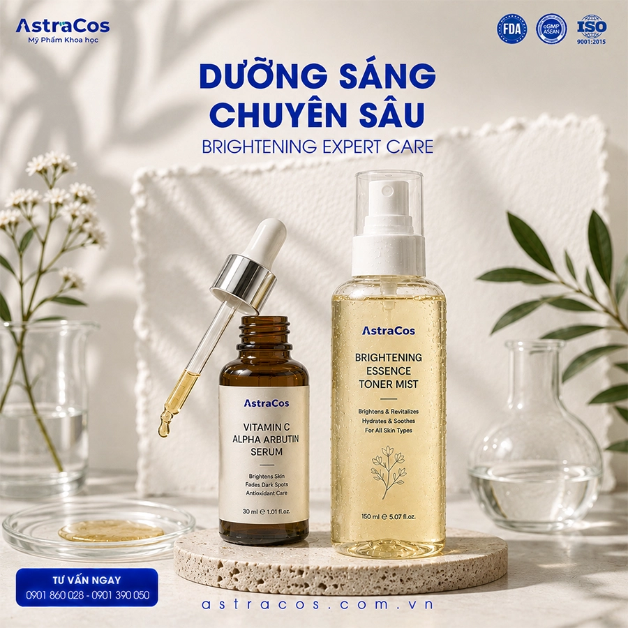 Hình ảnh sản phẩm dưỡng trắng và trẻ hóa da AstraCos